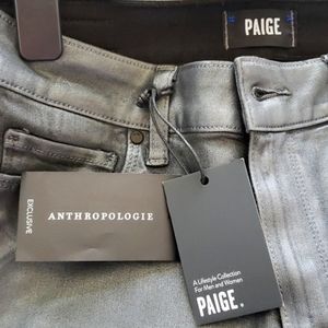 NWT Paige Anthropologie Exclusive Hoxton Ultra Skinny Jeans